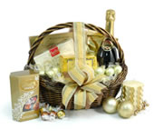 Champagne & Scented Candle