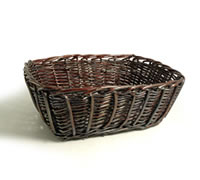18 inch - Dark Wicker Basket