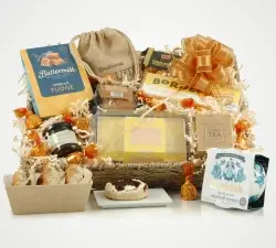 Luxury Cream Tea Hamper | with Clotted Cream & Scones