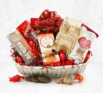 Christmas Chocolate Hampers | Chocolate Gifts | Hampergifts - Chocs & Cookies Lovers Hamper