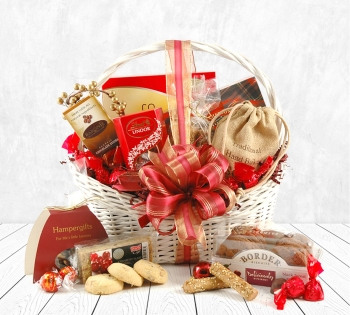 Christmas Chocolate Hampers | Chocolate Gifts | Hampergifts - Chocs & Cookies Basket