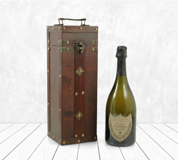 Corporate Christmas Hampers | Business Christmas Gifts | Hampergifts - Dom Perignon 2013 Vintage Champagne in Hardwood Gift Box