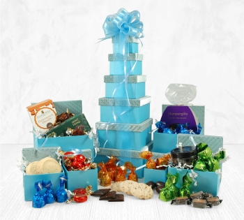 Christmas Chocolate Hampers | Chocolate Gifts | Hampergifts - Chocolate Indulgence 6-Tier Tower