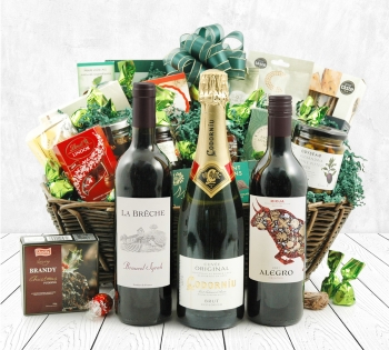 Corporate Christmas Hampers | Business Christmas Gifts | Hampergifts - The Christmas Cellar Selection 