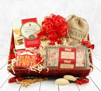 Corporate Christmas Hampers | Business Christmas Gifts | Hampergifts - Festive Delights Christmas Hamper