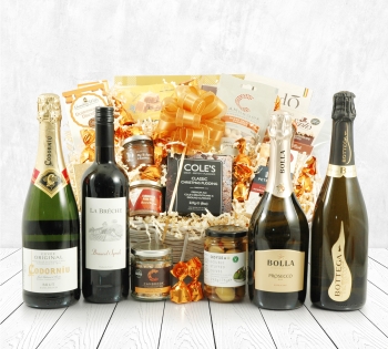 Corporate Christmas Hampers | Business Christmas Gifts | Hampergifts - The Goldsmore