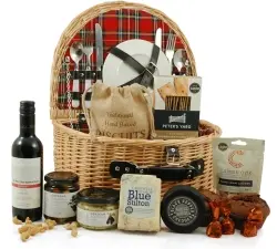 Picnic Delight with Wine & Cheese